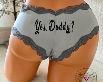 Yes, Daddy personalized panties FAST SHIPPING, clothing, Womens clothing, lingerie, panties