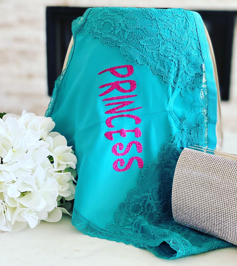 Personalized Plus Size Panty Dapper Turquoise Cheeky With Etsy