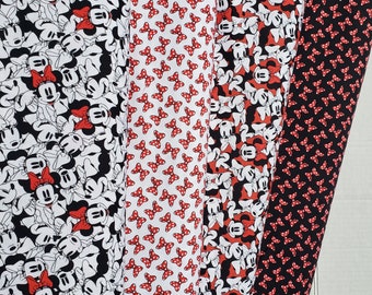 Minnie Mouse Cotton Fabric