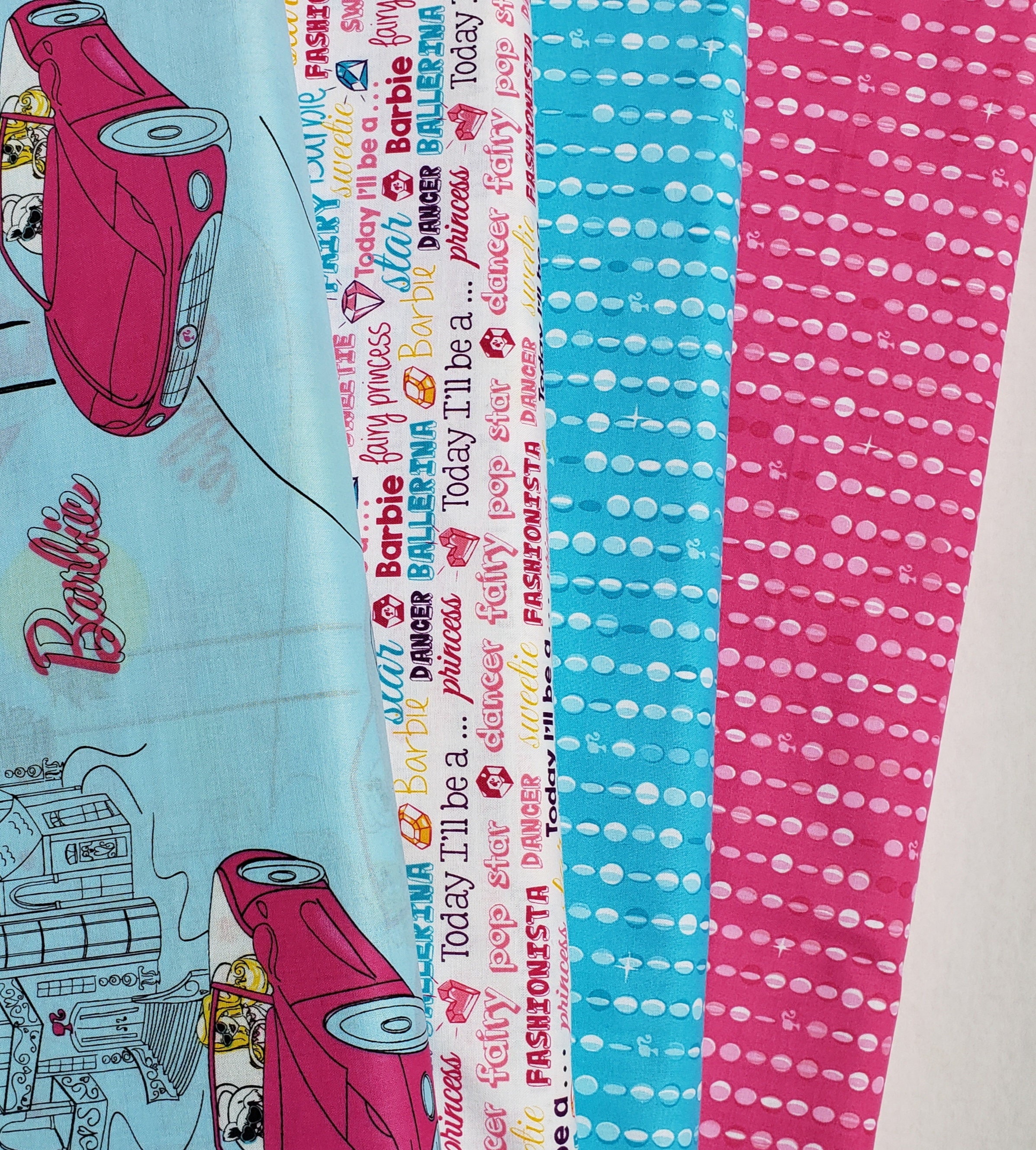barbie cotton fabric
