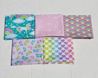 Unicorn FQ 5 pc Bundle Cotton Fabric