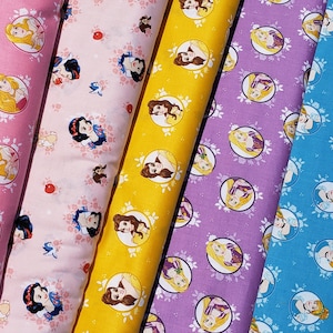 Disney Princess Cotton Fabric by the Yard