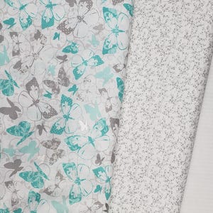 Butterfly Print Cotton Fabric