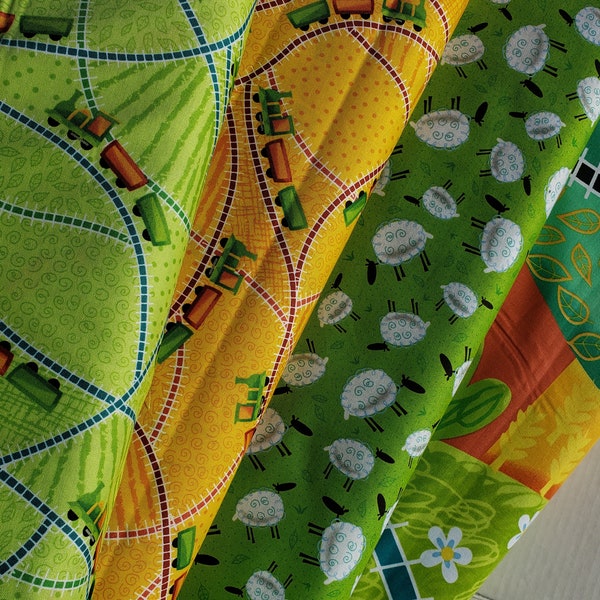 Train Fabric - Etsy