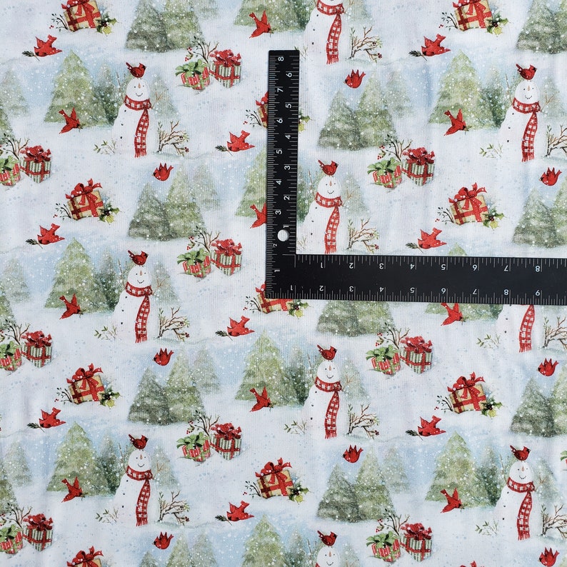 Christmas Cotton Fabric Etsy