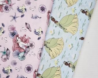 Disney Princess Cotton Fabric by the Yard