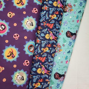 Disney Fabric, Coco Badge, Encanto Floral Cotton Fabric