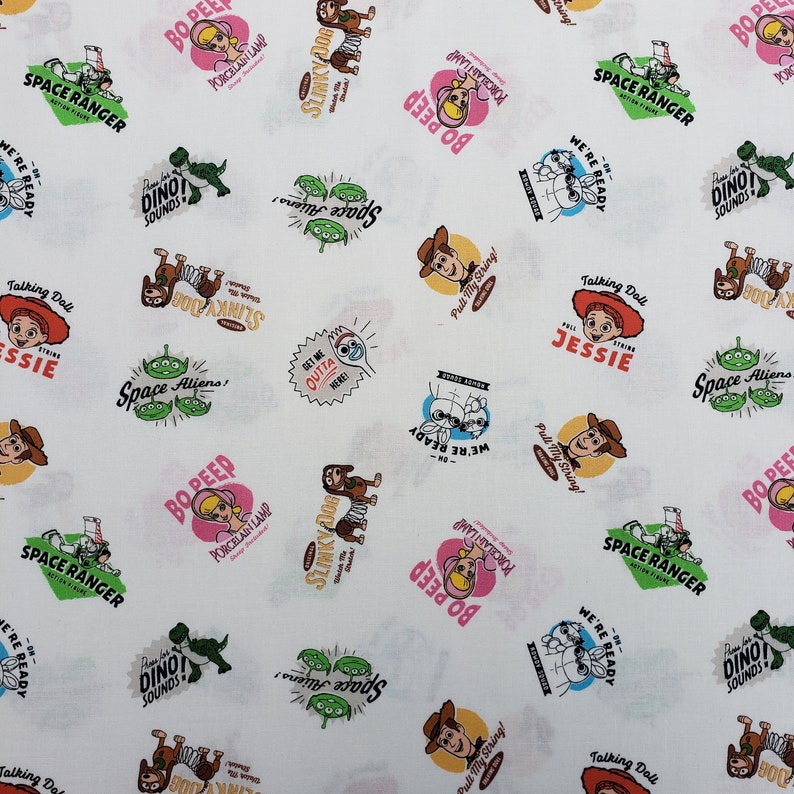 toy story cotton fabric