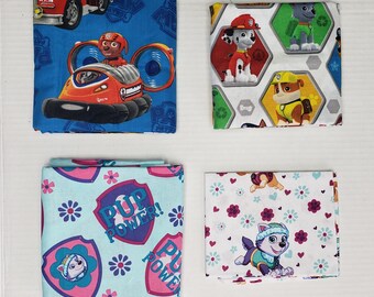 Paw Patrol Cotton Fabric Remnants