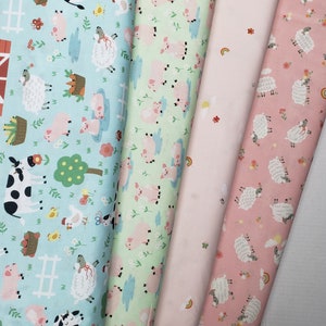 Countryside Nursery Cotton Fabric