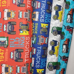Tonka Trucks Cotton Fabric