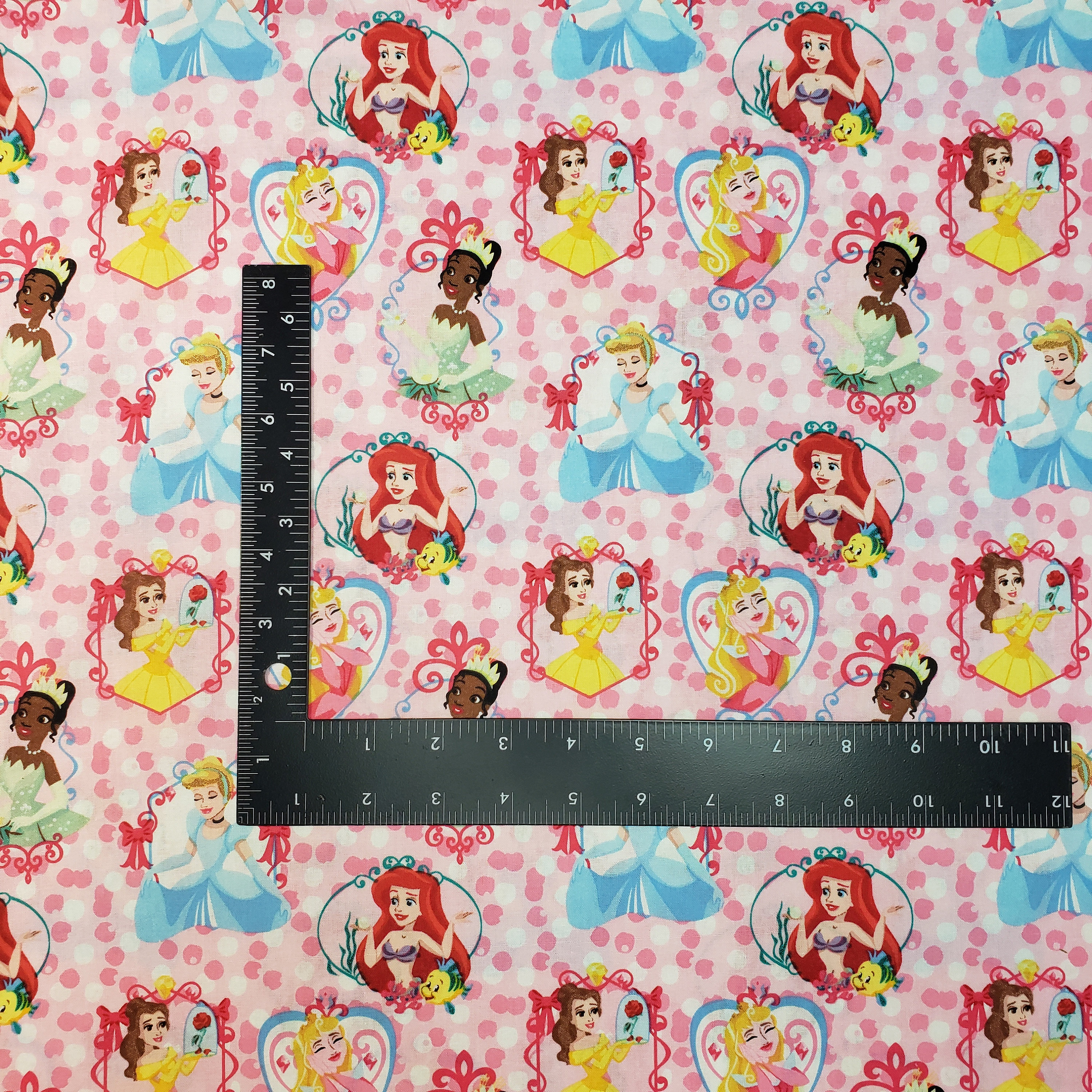 Princess Material Disney Princess Cotton Fabric by the Yard - Etsy