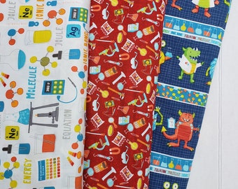 Monster Lab Cotton Fabric