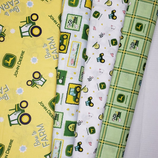 John Deere Fabric, John Deere Nursery,  John Deere Baby Fabric, John Deere Cotton Fabric