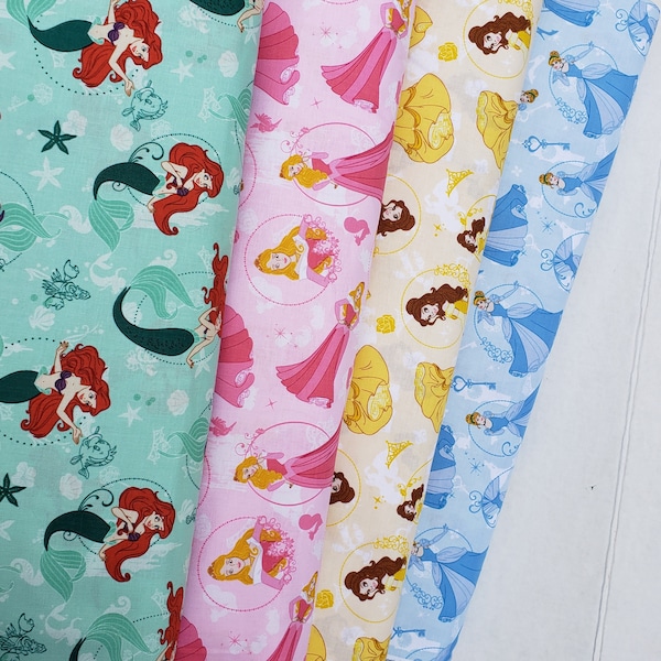 Disney Princess Cotton Fabric by Camelot