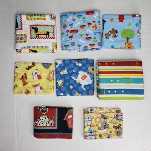 REMNANTS - Dog Print Cotton Quilting Fabric
