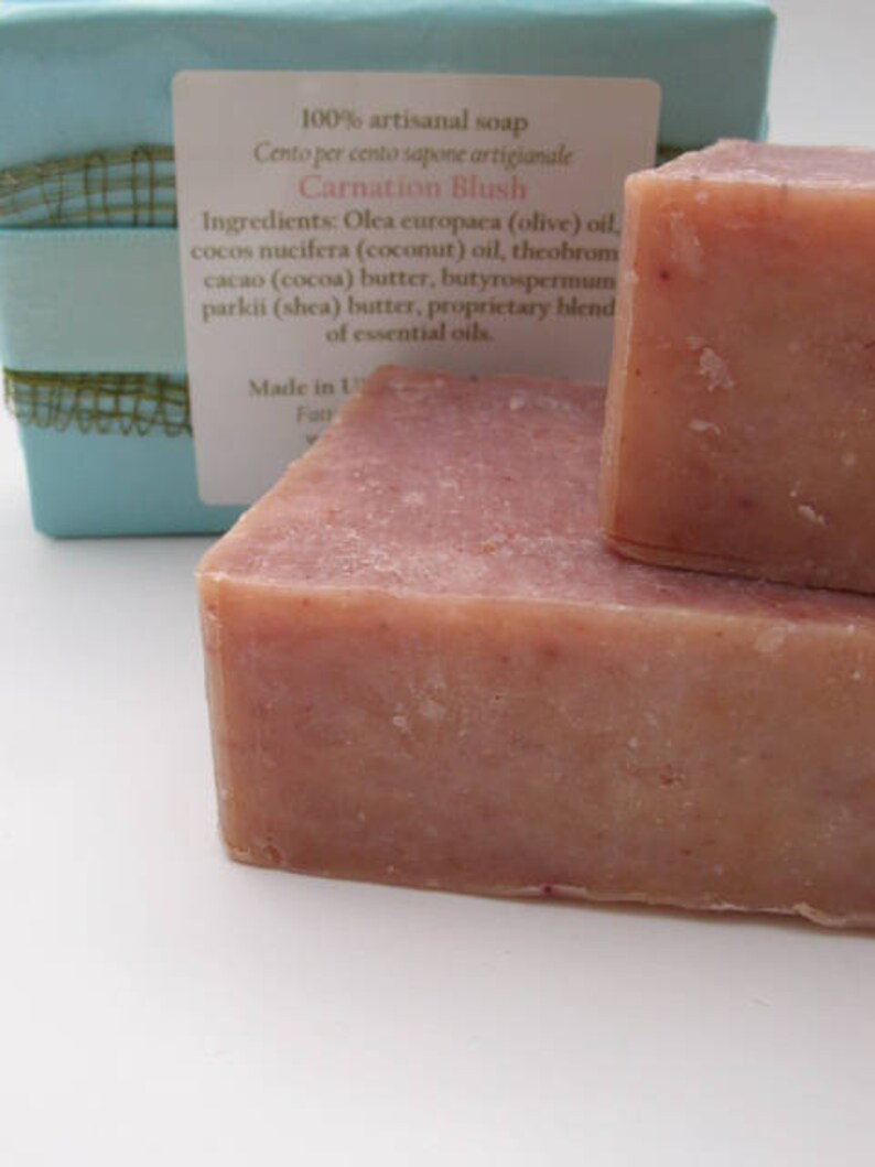 Carnation Scented Soap Etsy