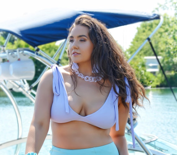 shoulder tie bikini top