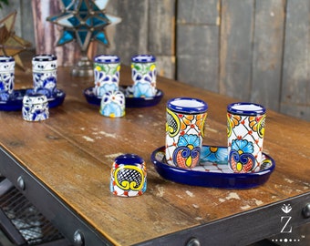 Tequila Shooter Set Talavera | Nirvana
