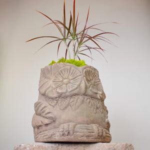 Hoot Pot, Sculptural Vintage Terracotta Planter