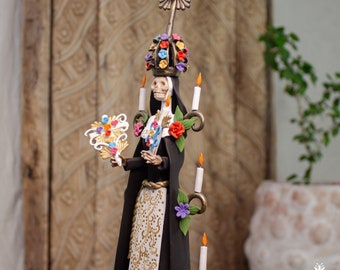 Ręcznie rzeźbiona Catrina | Santa Teresa