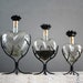 Glass Heart Decanter | Clear 