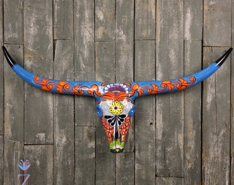 Talavera Longhorn Oversized | Talavera Turquoise