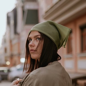 Stylish headscarf, Bandana, Hair accessories, Transparent head scarf