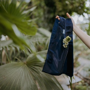 Tote bag Reusable grocery bag foldable Chameleon color image 1