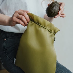 Petit sac bandoulière Sac pochette Sac cadeau à cordon Sac à cordon en nylon image 7