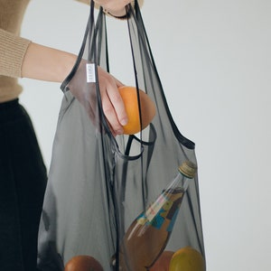 Organza tote bag, Candy bag, Reusable grocery bag foldable, ECO bag