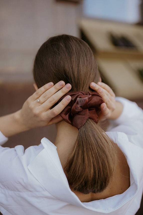 Big scrunchies for hair deals