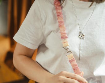 Adjustable 3-Piece Phone Strap, Organza Phone Lanyard, Modular Crossbody Phone Holder, Detachable Accessory