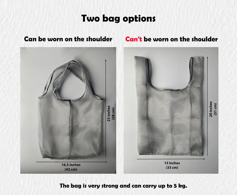 Blue tote bag aesthetic, Duffle bag Produce bags, Eco friendly bag, Beach bag image 8