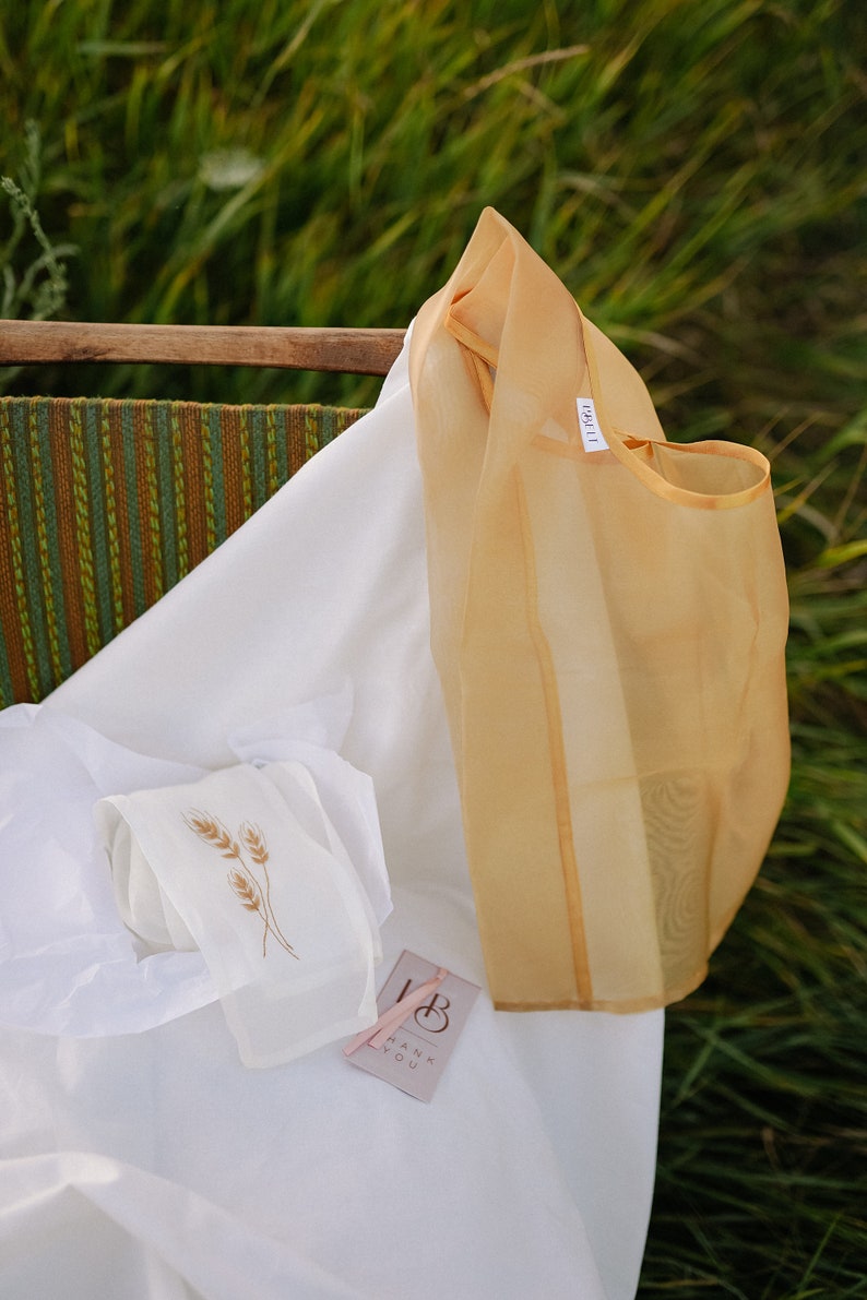 Bauernmarkttasche, Einkaufstasche, Einkaufstasche, ästhetische Trick-or-Treat-Tasche, Büchertasche Bild 2