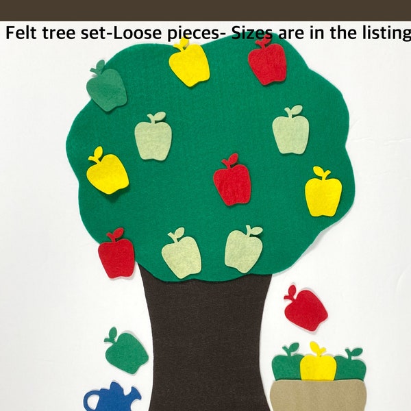 Tree Felt Board Etsy