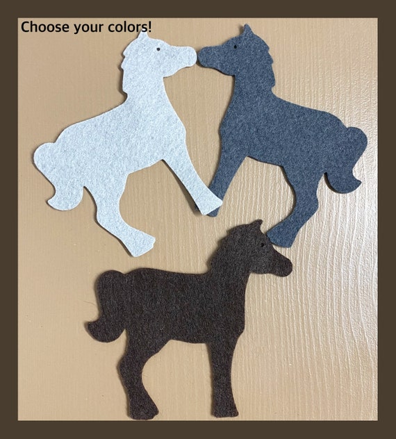 Feutre De Laine Pour Cheval Western - Qualité Supérieure - Tailles 32x32 Et 30x30