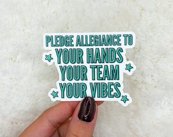 Pledge Allegiance Sticker | Ophelia Sticker | Showgirl Sticker | Vinyl Sticker | Sticker for WaterBottle | Laptop Sticker | Kindle Sticker