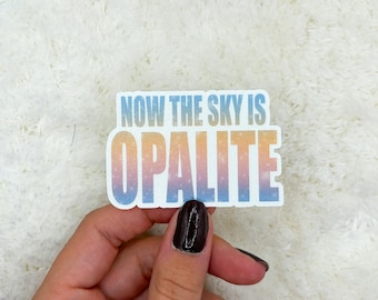 Opalite Sky Sticker | Opalite Sticker | Showgirl Sticker | Vinyl Sticker | Sticker for WaterBottle | Laptop Sticker | Kindle Sticker