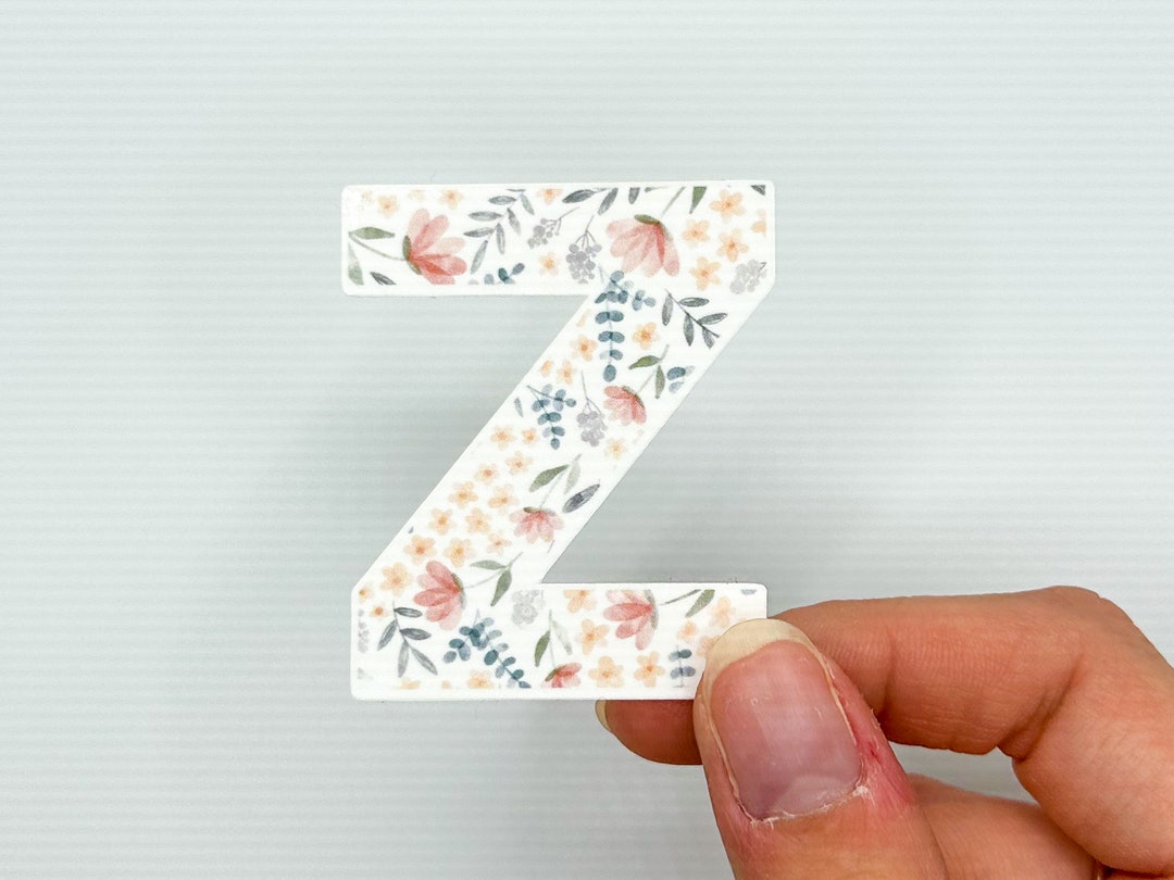 Z Letter Sticker Z Sticker Alphabet Sticker Stickers for - Etsy