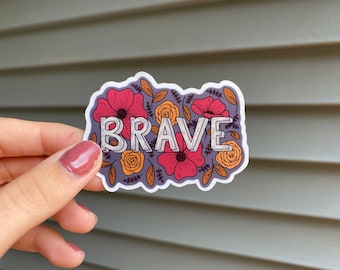 Brave Aufkleber | Zauberer Sticker | Zauberhafter Sticker | Zauberschule Haus Aufkleber | Flaschenaufkleber | Kindle Sticker | Potter Aufkleber