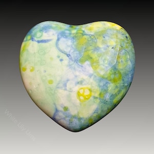 Heart Keepsake urn for ashes,  Urn for Preterm Baby, Partial Ashes, Colourful Urn, Memorial, Unique, Mini Urn, cremation ashes, Heart Urn