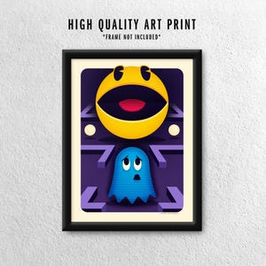 Pac-Man - Konsttryck Poster