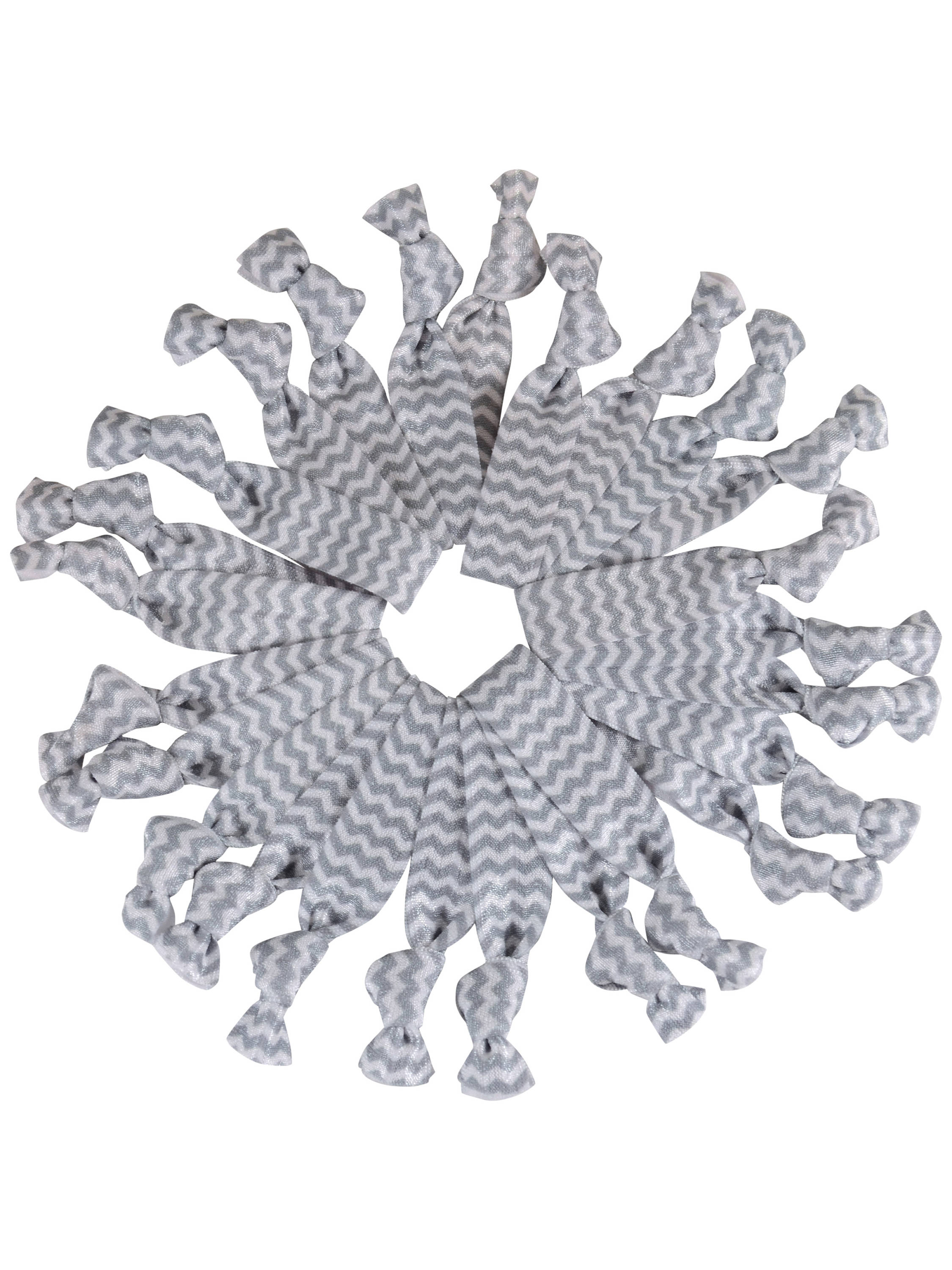 Hair Ties Knotted Ribbon Nocrease Nosnag Bulk Loose Elastic Etsy