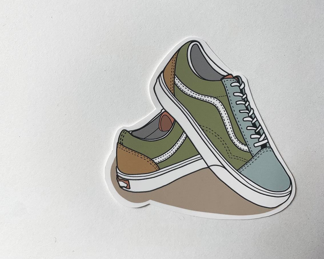 vans old skool sticker