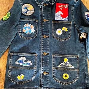 Lee Jeans Patched Jacket