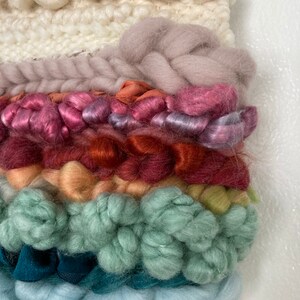 Loom weaving, handmade, wall decor, fiber art