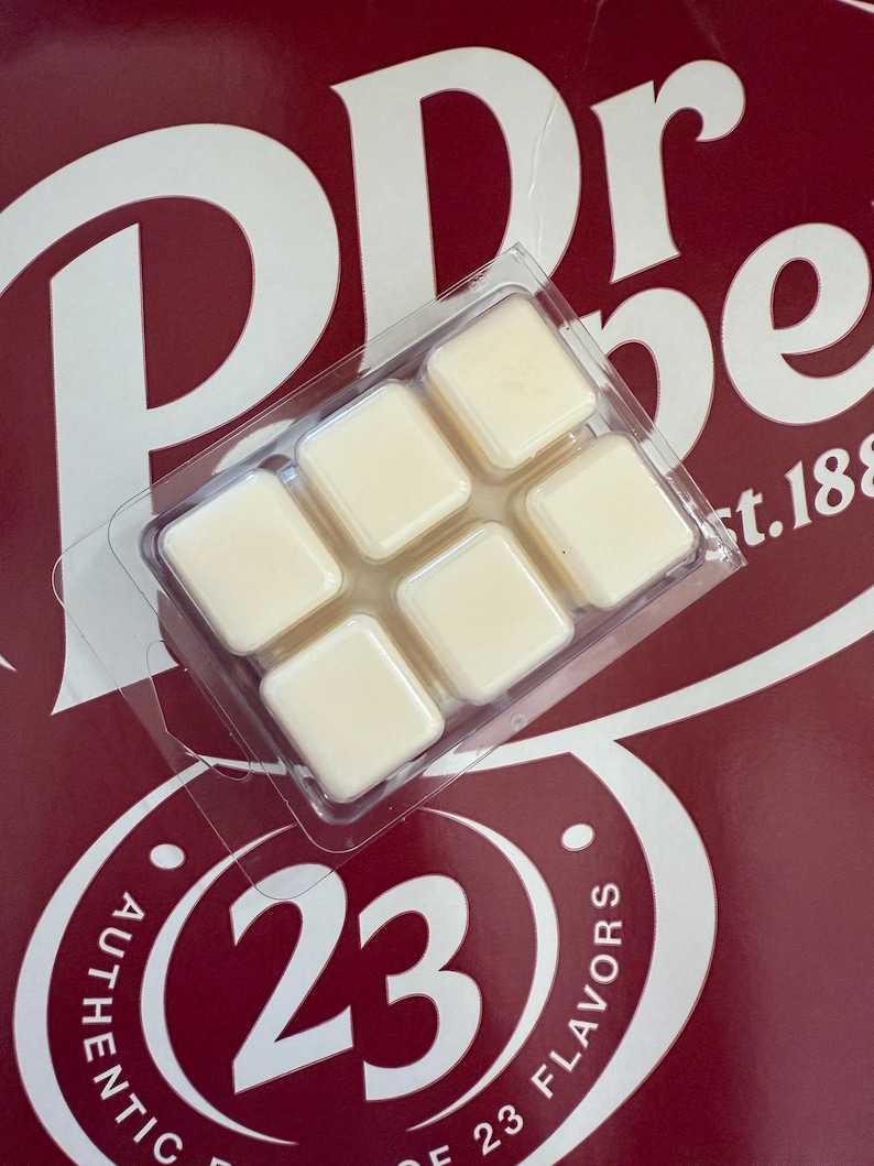 Dr. Pepper Scented Soy Candle: Upcycled Soda Can, Funny Gift image 4