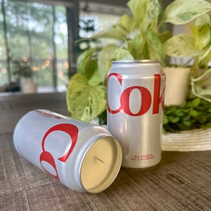 Diet Coke can Candle Diet Coke scented Hand-Poured Soda Can Candle Soy Wax Candle Gift for Her Mothers Day Gift Birthday Diet coke lover