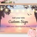 see more listings in the Signs & Banners section